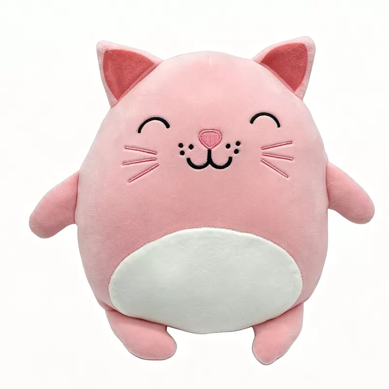 Mainan Licin Boneka Kucing yang Diregangkan